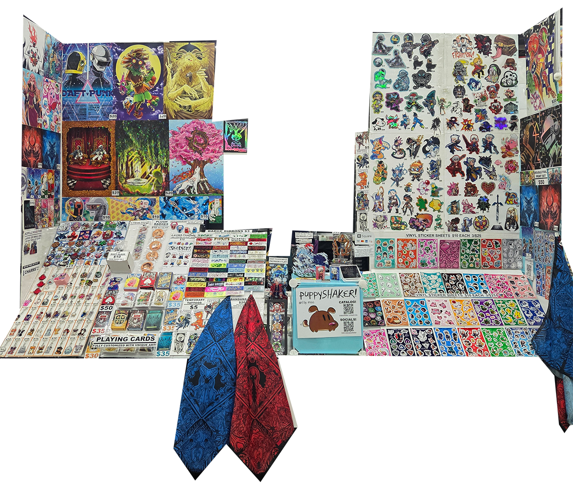 Sample 6' table display