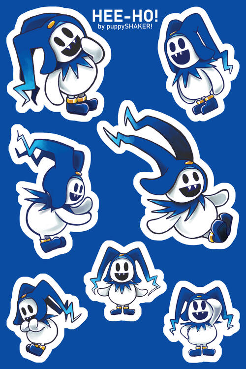 Sticker Sheet (Megami Tensei)
