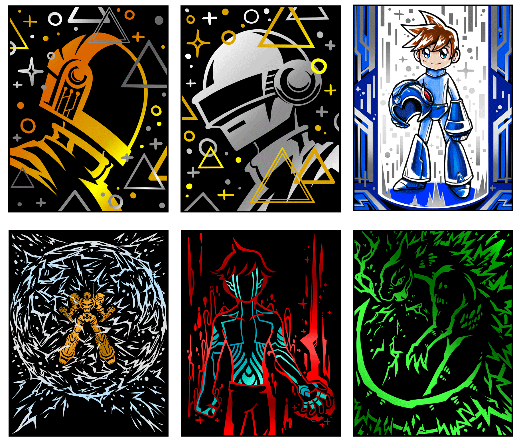 Holographic Prints (Various)